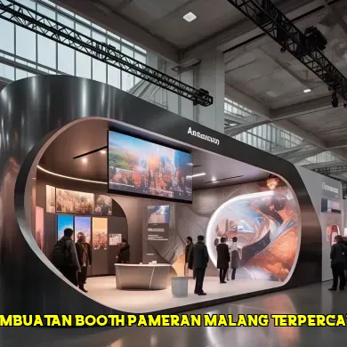 pembuatan booth pameran malang terpercaya
